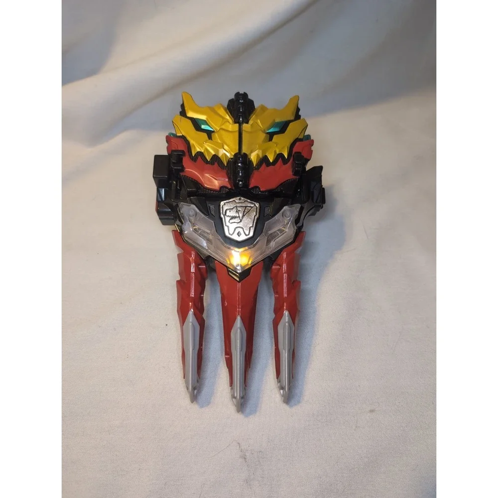 Power Rangers Dino Fury Dino Knight Morpher DX Changer Lights Sound WORKS